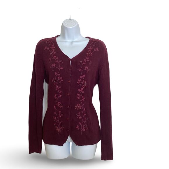 Sag Harbor Knit Cardigan - Picture 1 of 7